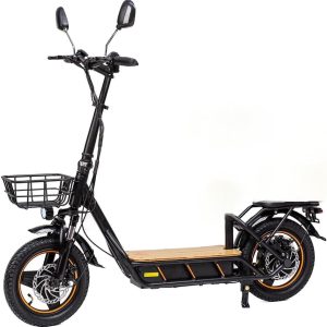 Monopattino Elettrico Kukirin C1 Pro (Ultima Versione), Batteria 48V 26Ah, Pneumatici 14", Autonomia 100 km, Pieghevole con Un Click, Specchietto Retrovisore