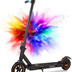 Monopattino Elettrico Kukirin S1 Max per Adulti, Pieghevole, Autonomia 39 km, Motore 500W Max, Batteria 36V 10.4Ah, Velocità Massima 25 km/h, Scooter per Adulti e Adolescenti da Città